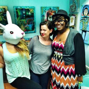 Fun with Friends in the Studio